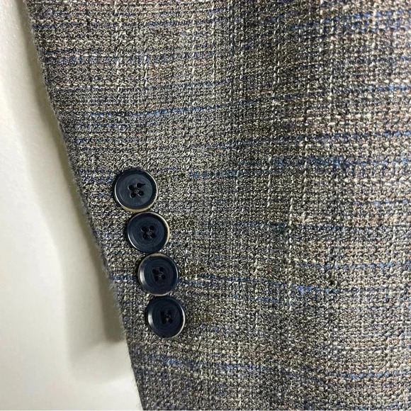 Coppley Mens Wool 2 Button Blazer Jacket Size 44 Regular - Picture 4 of 7